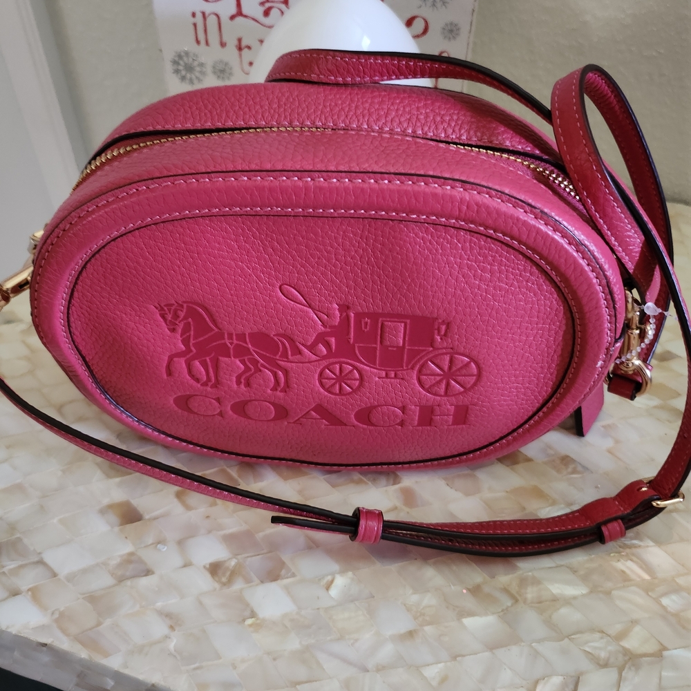 COACH Pink Crossbody Camera Bag **NWOT**